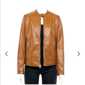 APT. 9 Moto Faux Leather Jacket NWT XL